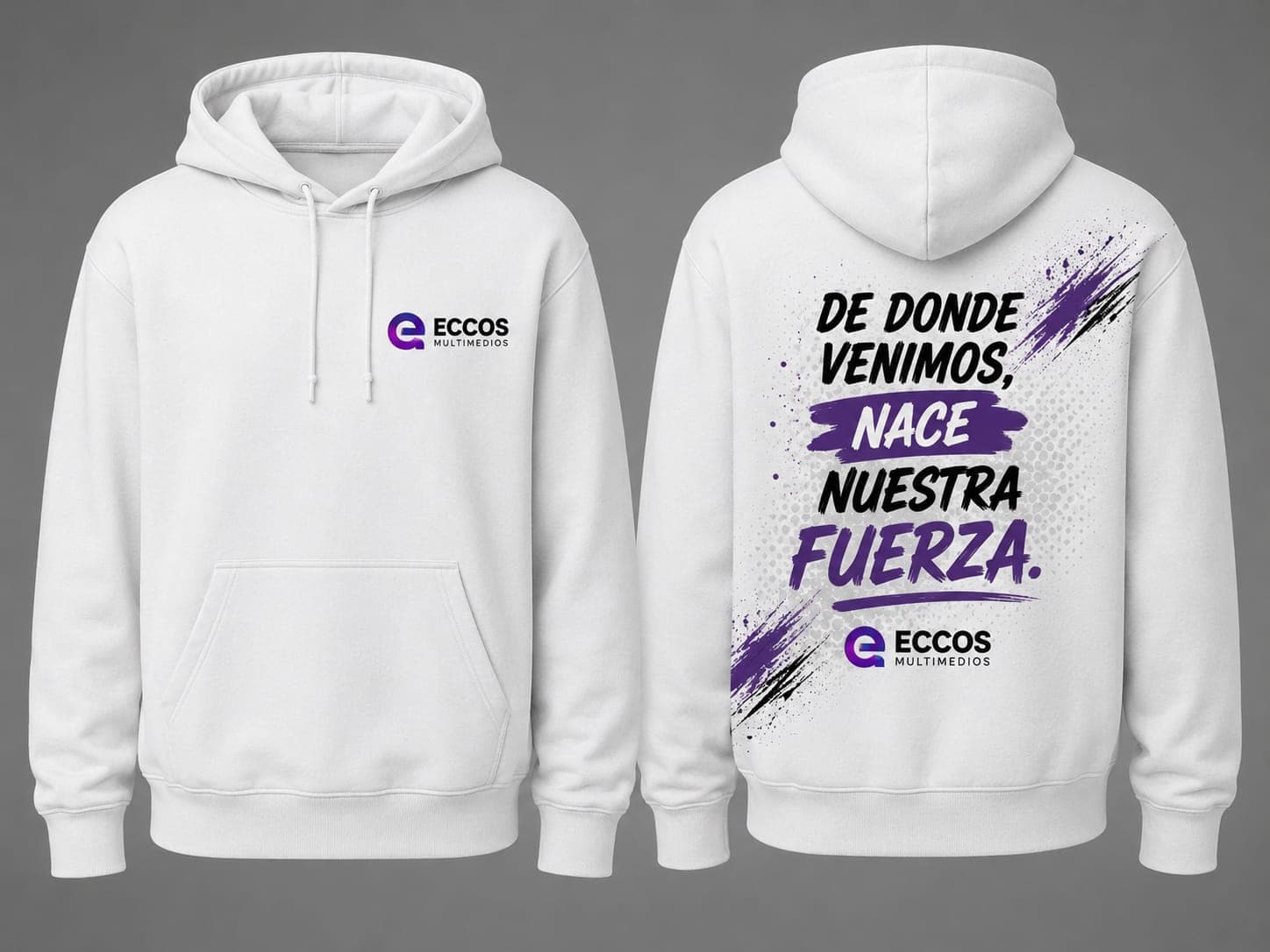Boston Hoodie Blanco