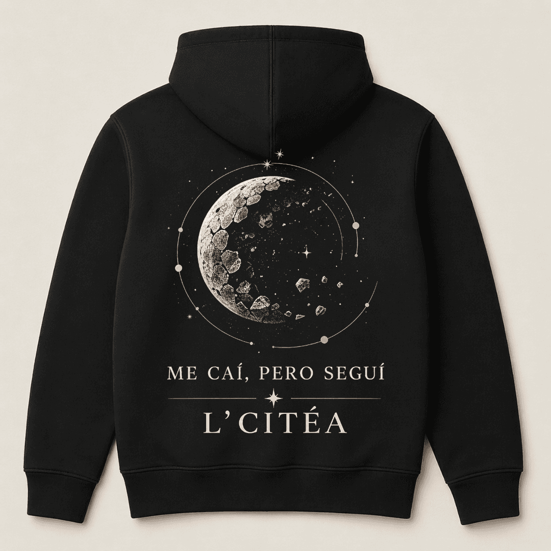 Boston Hoodie · Negro · L'CITÉA